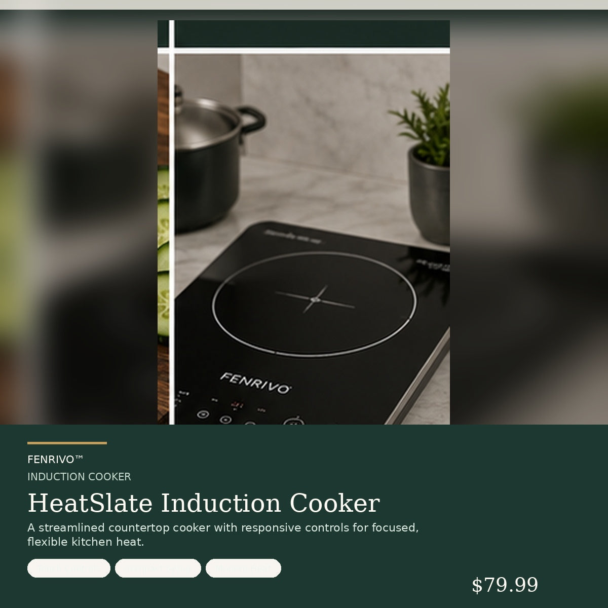 HeatSlate Induction Cooker