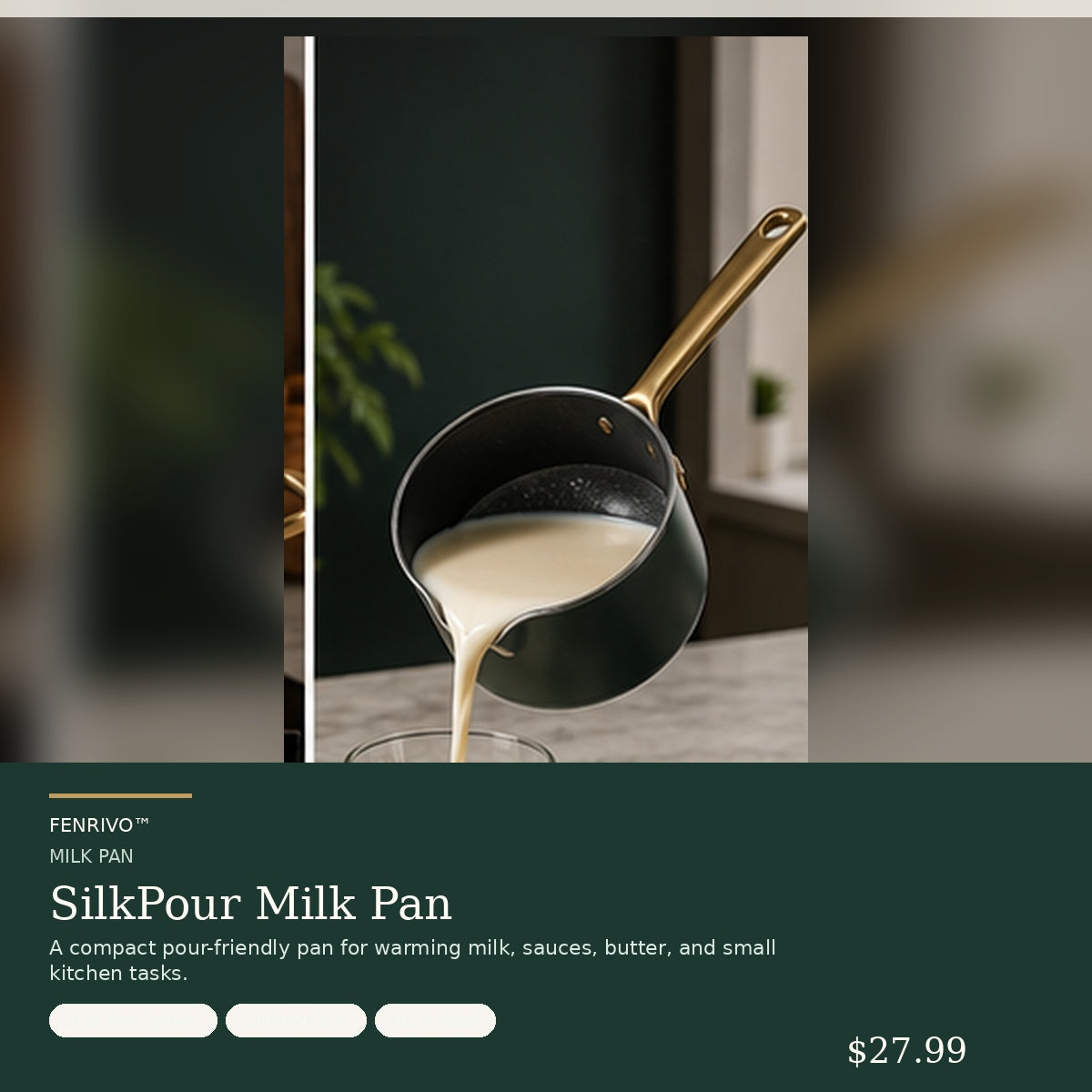 SilkPour Milk Pan