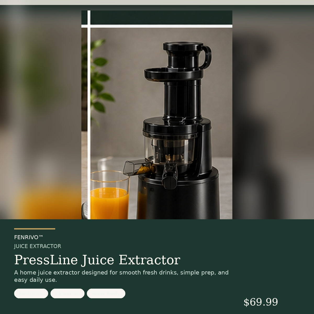 PressLine Juice Extractor